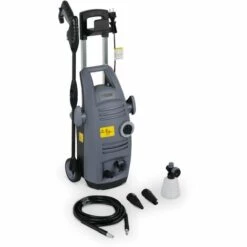 Nettoyeur Haute Pression VOLTR 135 Bars 1900 W Avec Pack D’accessoires (embout Détergent. Rotabuse. Variable) Avec Poignée Roues Et Start Stop Auto