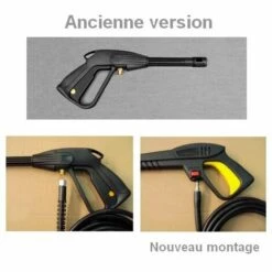 Poignee Pistolet S09 + Adaptateur Pour Nettoyeur Haute Pression Lavor 7 Poignee Pistolet S09 + Adaptateur Pour Nettoyeur Haute Pression Lavor -Nettoyeur Haute Pression Soldes 11726298 3