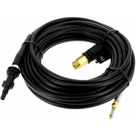 Flexible Deboucheur Canalisation 16m Pour Nettoyeur Haute Pression Black & Decker 4 Flexible Deboucheur Canalisation 16m Pour Nettoyeur Haute Pression Black & Decker – Image 2