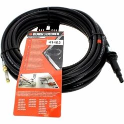 Deboucheur Canalisations 10m Pour Nettoyeur Haute Pression Black & Decker
