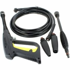 Ensemble Pistolet + Tuyau + Lance Pour Nettoyeur Haute Pression Parkside