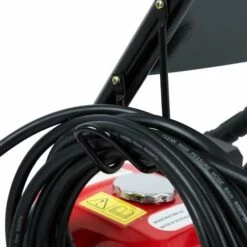 EBERTH 6,5 CV Nettoyeur à Haute Pression à Essence (210 Bar Pression, 4 Buses, 5m Tuyau, Lanceur, 196cc 4-temps Moteur, Démarrage Via Câble, Alarme Manque Dhuile) -Nettoyeur Haute Pression Soldes 15180521 3