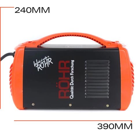 RÖHR Onduleur De Soudeur ROHR MMA-160FI MMA / ARC 240V / 160 Ampères IGBT DC Machine à Souder Portable 2 En 1 - Garantie 1 An 6 RÖHR Onduleur De Soudeur ROHR MMA-160FI MMA / ARC 240V / 160 Ampères IGBT DC Machine à Souder Portable 2 En 1 - Garantie 1 An – Image 4