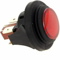 Interrupteur 4 Cosses Rouge Pour Nettoyeur Vapeur Polti