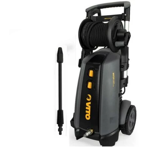 VITO PRO-POWER Nettoyeur Haute Pression Professionnel 180 Bars WR4 VITO 3000W Moteur Induction Tuyau 8 M Lance Turbo Réservoir Détergent 3 VITO PRO-POWER Nettoyeur Haute Pression Professionnel 180 Bars WR4 VITO 3000W Moteur Induction Tuyau 8 M Lance Turbo Réservoir Détergent