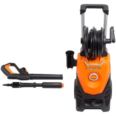 OUTIROR Nettoyeur Haute Pression électrique - 150 Bar - 440 Litres/heure - Pour Voiture, Vélo, Terrasse, Jardin 4 OUTIROR Nettoyeur Haute Pression électrique - 150 Bar - 440 Litres/heure - Pour Voiture, Vélo, Terrasse, Jardin – Image 2