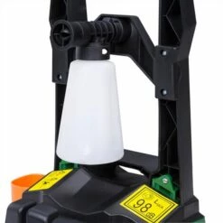 GARDEBRUK Nettoyeur Haute Pression 1400 W, 105 Bars, 5 Litres/min Tuyau De 6m Câble De 5 M Lance Buses Brosse Rotative Flacon -Nettoyeur Haute Pression Soldes 18473436 3