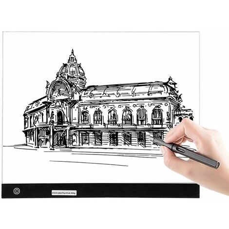 MAEREX A3 Stepless Ajuster La Luminosité Art Craft Dessin Copie Tra? Age Tra? Age LED Bo? Te à Lumières Pad Mince Avec Cable USB Sasicare 4 MAEREX A3 Stepless Ajuster La Luminosité Art Craft Dessin Copie Tra? Age Tra? Age LED Bo? Te à Lumières Pad Mince Avec Cable USB Sasicare – Image 2