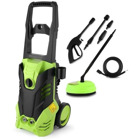 BETTER MAISON 2000W Machine De Nettoyage électrique à Haute Pression Vert EU Plug - Vert 3 BETTER MAISON 2000W Machine De Nettoyage électrique à Haute Pression Vert EU Plug - Vert