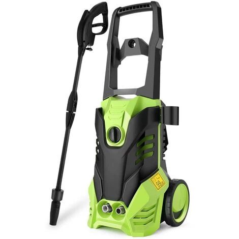 BETTER MAISON 2000W Machine De Nettoyage électrique à Haute Pression Vert EU Plug - Vert 4 BETTER MAISON 2000W Machine De Nettoyage électrique à Haute Pression Vert EU Plug - Vert – Image 2