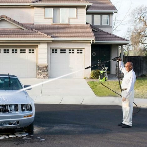 BETTER MAISON 2000W Machine De Nettoyage électrique à Haute Pression Vert EU Plug - Vert 7 BETTER MAISON 2000W Machine De Nettoyage électrique à Haute Pression Vert EU Plug - Vert – Image 5