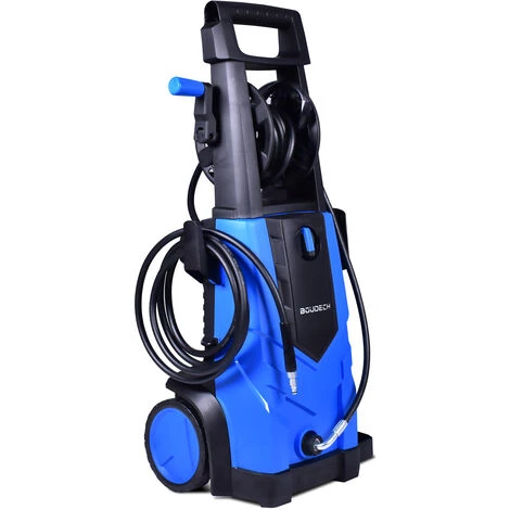 BOUDECH - ADVANCED 2500 - Laveuse électrique Haute Pression 2500W Max 180Bar 500L/h Avec Enrouleur De Tuyau Haute Pression 5MT, Fonction Détergent Et Accessoire De Nettoyage Des Sols. 5 BOUDECH - ADVANCED 2500 - Laveuse électrique Haute Pression 2500W Max 180Bar 500L/h Avec Enrouleur De Tuyau Haute Pression 5MT, Fonction Détergent Et Accessoire De Nettoyage Des Sols. – Image 3