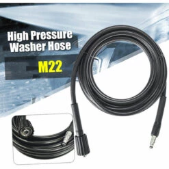 ASUPERMALL Nettoyeur Haute Pression Tuyau M22 18Mpa 10M Jardin Noir Laveuse Tuyau Pulverisateur Tuyau Pour Nilfisk C100 C110 C120 C130 C140 -Nettoyeur Haute Pression Soldes 23912607 3