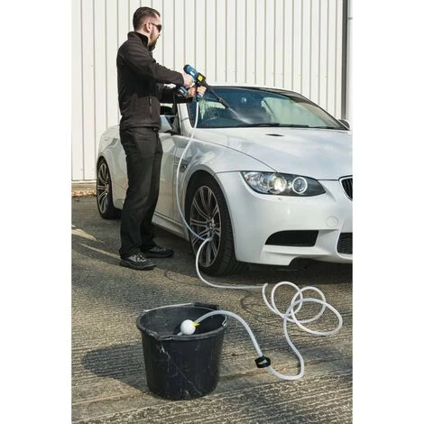 Draper Tools Kit De Lavage à Pression Avec 1 Batterie 2Ah D20 20V - Bleu 4 Draper Tools Kit De Lavage à Pression Avec 1 Batterie 2Ah D20 20V - Bleu – Image 2