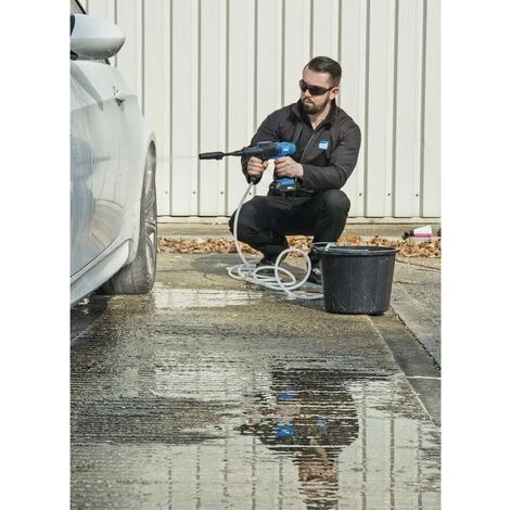 Draper Tools Kit De Lavage à Pression Avec 1 Batterie 2Ah D20 20V - Bleu 5 Draper Tools Kit De Lavage à Pression Avec 1 Batterie 2Ah D20 20V - Bleu – Image 3