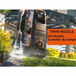 BLACK & DECKER Nettoyeur Haute Pression BLACK+DECKER BXPW2500DTS 2500W,Pression 150 Bar, Débit 810l/h Avec Dualtech System 10 BLACK & DECKER Nettoyeur Haute Pression BLACK+DECKER BXPW2500DTS 2500W,Pression 150 Bar, Débit 810l/h Avec Dualtech System -Nettoyeur Haute Pression Soldes 27340363 4