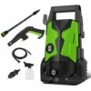 BETTER MAISON Nettoyeur Haute Pression électrique Mini Rondelle De1700W Puissance De Jardin De La Machine 2.0GPM 3000PSI Vert - Vert -Nettoyeur Haute Pression Soldes 27606985 1