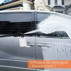 BETTER MAISON Nettoyeur Haute Pression électrique Mini Rondelle De1700W Puissance De Jardin De La Machine 2.0GPM 3000PSI Vert - Vert -Nettoyeur Haute Pression Soldes 27606985 4