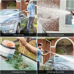 HAPPYSHOPPING YLQ4435C-90A 1200W Version Standard Machine A Laver De Voiture Haute Pression Menage 220v -Nettoyeur Haute Pression Soldes 28385867 3