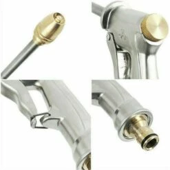 BRIDAY Pistolet D'arrosage à Haute Pression Pour Eau De Jardin Avec Buse En Laiton, Parfait Pour Laver/arroser Les Pelouses Et Les Jardins/trottoirs - Pistolet De Jardinage Long 10 BRIDAY Pistolet D'arrosage à Haute Pression Pour Eau De Jardin Avec Buse En Laiton, Parfait Pour Laver/arroser Les Pelouses Et Les Jardins/trottoirs - Pistolet De Jardinage Long -Nettoyeur Haute Pression Soldes 28592677 4