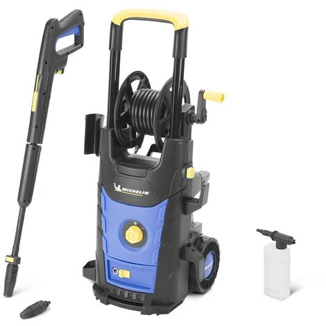 Nettoyeur Haute Pression MICHELIN MPX19EH 1900W, Pression 140 Bar, Débit 460l/h. 3 Nettoyeur Haute Pression MICHELIN MPX19EH 1900W, Pression 140 Bar, Débit 460l/h.