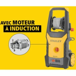Nettoyeur Haute Pression STANLEY SXPW19PE 1900W, Pression 130 Bar, Débit 400l/h Avec Patio Cleaner Et Brosse Fixe -Nettoyeur Haute Pression Soldes 29142406 4