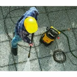 Nettoyeur Haute Pression STANLEY SXPW19PE 1900W, Pression 130 Bar, Débit 400l/h Avec Patio Cleaner Et Brosse Fixe -Nettoyeur Haute Pression Soldes 29142406 5