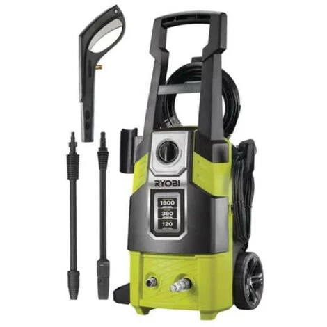 Nettoyeur Haute Pression RYOBI 120 Bars - 1800W - RPW120B 3 Nettoyeur Haute Pression RYOBI 120 Bars - 1800W - RPW120B