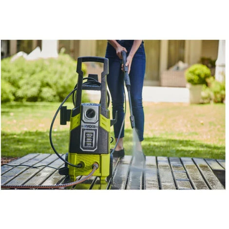 Nettoyeur Haute Pression RYOBI 120 Bars - 1800W - RPW120B 7 Nettoyeur Haute Pression RYOBI 120 Bars - 1800W - RPW120B – Image 5