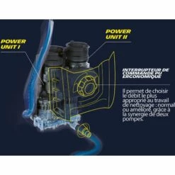 Nettoyeur Haute Pression MICHELIN MPX25DTS 2500 W, Pression 150 Bar, Débit 810 L/h Avec Dualtech System -Nettoyeur Haute Pression Soldes 30406115 5