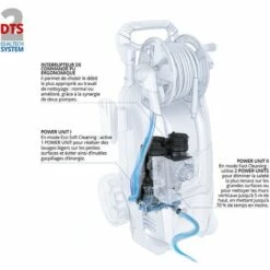 ANNOVI REVERBERI Nettoyeur Haute Pression AR Blue Clean Twin Flow 4.0 2500 W, Pression 150 Bar, Débit 810 L/h Avec Dualtech System -Nettoyeur Haute Pression Soldes 30685922 5