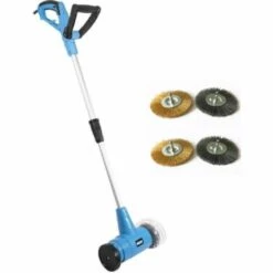 Güde Brosse à Mauvaises Herbes électrique / Nettoyeur De Joints Avec Quatre Brosses - 400W - 340 X 275 X 1230mm -GRF 401