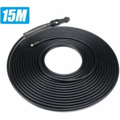 HAPPYSHOPPING Nettoyeur Haute Pression Serie Karcher, Machine De Nettoyage De Tuyau De Tuyau De Vidange D'egout, 15 Metres - 15 Metres -Nettoyeur Haute Pression Soldes 31573004 4