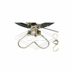 LE SANITAIRE Pied De Tambour Enrouleur En Acier Inoxydable