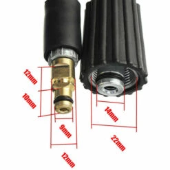 HAPPYSHOPPING Tube Special Nettoyeur Haute Pression Type B 6/8 / 10m Partiellement Compatible Avec Karcher K2 K3 K4 K5, Style 3 10m - Style 3 10m -Nettoyeur Haute Pression Soldes 31936240 4