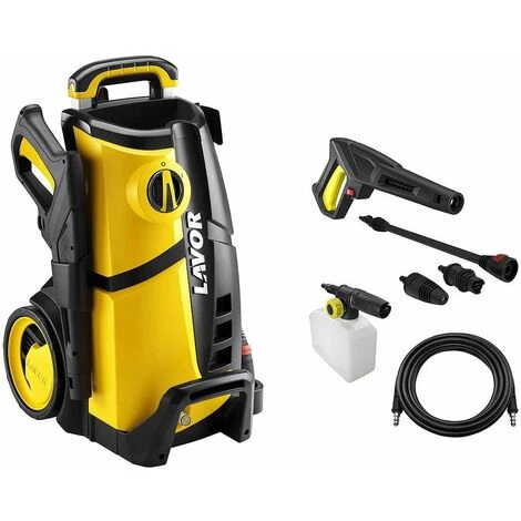 Lavor - Nettoyeur Haute Pression à Eau Froide 1900 W 140 Bar Débit 450 L/h Avec Accessoires - LVR3 140 3 Lavor - Nettoyeur Haute Pression à Eau Froide 1900 W 140 Bar Débit 450 L/h Avec Accessoires - LVR3 140