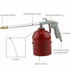 HAPPYSHOPPING Pistolet De Nettoyage De Moteur De Voiture Avec Arrosoir Pistolet De Nettoyage De Moteur Pistolet A Eau -Nettoyeur Haute Pression Soldes 33505492 3