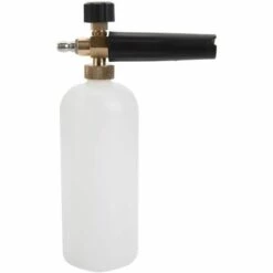 AIDUCHO Bouteille En Mousse à Neige Pour Lavage De Voiture Haute Pression Avec Raccord Rapide 1/4" Connecteur Rapide En Mousse Canon à Canon En Mousse