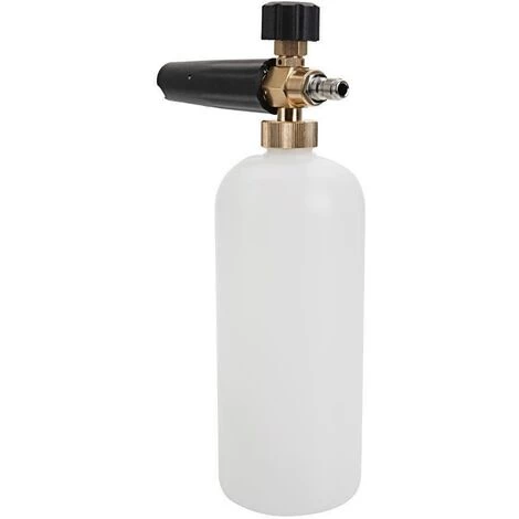 AIDUCHO Bouteille En Mousse à Neige Pour Lavage De Voiture Haute Pression Avec Raccord Rapide 1/4" Connecteur Rapide En Mousse Canon à Canon En Mousse 4 AIDUCHO Bouteille En Mousse à Neige Pour Lavage De Voiture Haute Pression Avec Raccord Rapide 1/4" Connecteur Rapide En Mousse Canon à Canon En Mousse – Image 2