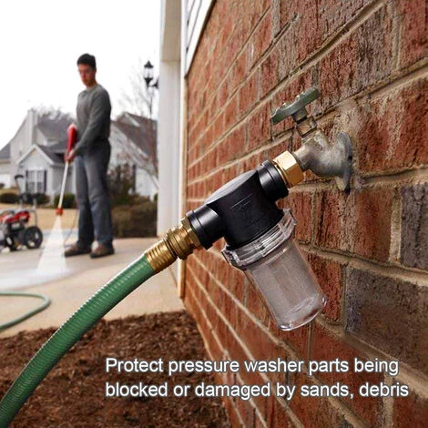 ASUPERMALL Kkmoon Jardin Filtre Tuyau Pour Filtre Nettoyeur Haute Pression D'Entree D'Eau Sediments Fixation 100 Mesh Et 40 Mesh Ecran 2 Pieces O-Ring Et 3 Pieces Filtre Tuyau Washer 6 ASUPERMALL Kkmoon Jardin Filtre Tuyau Pour Filtre Nettoyeur Haute Pression D'Entree D'Eau Sediments Fixation 100 Mesh Et 40 Mesh Ecran 2 Pieces O-Ring Et 3 Pieces Filtre Tuyau Washer – Image 4