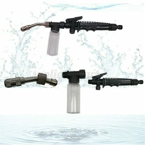LangRay 2 En 1 Nettoyant Haute Pression Lance Buse De Pistolet à Pistolet à Pistolet à Pistolet Avec Bouteille De Mousse 4 LangRay 2 En 1 Nettoyant Haute Pression Lance Buse De Pistolet à Pistolet à Pistolet à Pistolet Avec Bouteille De Mousse – Image 2