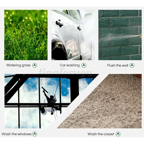 LangRay Nettoyant à Haute Pression Pistolet à Pistolet à Pistolet à Pistolet 7 LangRay Nettoyant à Haute Pression Pistolet à Pistolet à Pistolet à Pistolet – Image 5