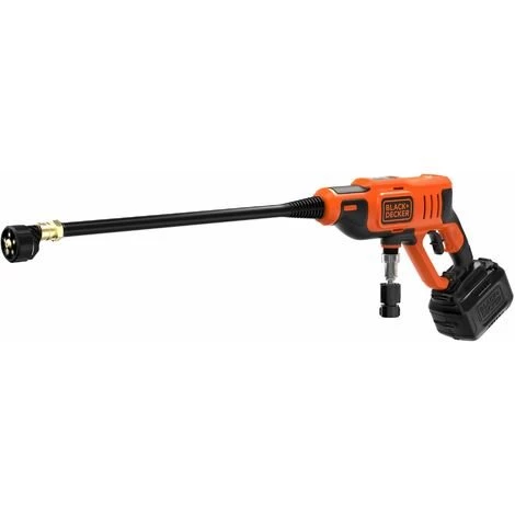 BLACK & DECKER Nettoyeur à Pression 24 Bars Sans Fil LITHIUM 18 V (sans Batterie) BLACK+DECKER BCPC18B-XJ 3 BLACK & DECKER Nettoyeur à Pression 24 Bars Sans Fil LITHIUM 18 V (sans Batterie) BLACK+DECKER BCPC18B-XJ