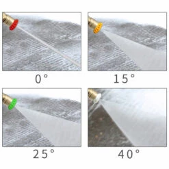 KKMOON Cinq Buses En Eventail Pour Pistolets A Eau De Nettoyeurs Haute Pression 1/4 Buses A Insertion Rapide 0°/15°/25°/40°/buse Mousse 11 KKMOON Cinq Buses En Eventail Pour Pistolets A Eau De Nettoyeurs Haute Pression 1/4 Buses A Insertion Rapide 0°/15°/25°/40°/buse Mousse -Nettoyeur Haute Pression Soldes 35342413 5