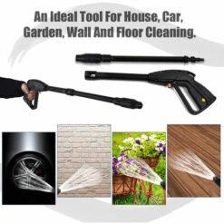 HAPPYSHOP Accessoires De Lavage A La Maison De Machine A Eau Reglable De Buse De Pulverisation De Laveuse A Haute Pression Pour Le Nettoyage De Jardin De Voiture, Modele: 46 11 HAPPYSHOP Accessoires De Lavage A La Maison De Machine A Eau Reglable De Buse De Pulverisation De Laveuse A Haute Pression Pour Le Nettoyage De Jardin De Voiture, Modele: 46 -Nettoyeur Haute Pression Soldes 36048256 5