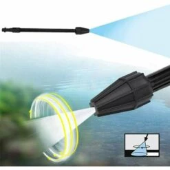 DONTODENT Blaster Lance Buse Haute Pression D'alimentation Rotatif De Voiture Pour Pistolet Jet Lance Turbo Buse De Nettoyage Pour Karcher K2, K3, K4,K5 7 DONTODENT Blaster Lance Buse Haute Pression D'alimentation Rotatif De Voiture Pour Pistolet Jet Lance Turbo Buse De Nettoyage Pour Karcher K2, K3, K4,K5 -Nettoyeur Haute Pression Soldes 36960016 2