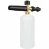 THSINDE 1pcs Haute Pression à Mousse Lance à Mousse De Neige Réglable Compatible Avec Série Nettoyeur Pour Auto Voiture Moto 1L Bouteille（with Waterproof Tape）