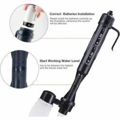 TRIOMPHE Changeur D'eau Pour Aquarium Nettoyeur De Gravier Avec Filtre Et Collier De Serrage -Nettoyeur Haute Pression Soldes 38221873 3