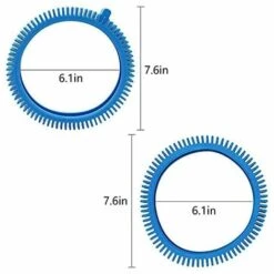 TRIOMPHE 896584000-143 Kit De Pneus Avant ArrièRe Avec Super Bosse Et Pièce De Rechange Standard 896584000-082 Pour Pneus ArrièRe Pour Nettoyeurs De Piscine -Nettoyeur Haute Pression Soldes 39355115 3