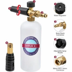 AUGIENB Canon à Mousse Réglable ELUTO Pour Nettoyeurs Haute Pression Série SPX 8 AUGIENB Canon à Mousse Réglable ELUTO Pour Nettoyeurs Haute Pression Série SPX -Nettoyeur Haute Pression Soldes 39915417 3